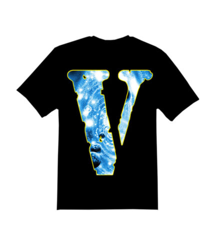 Juice Wrld X Vlone Cosmic Racer T-shirt Black back