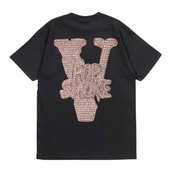 Pop Smoke x Vlone Chain T-Shirt Back