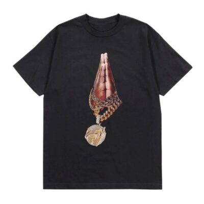 Pop Smoke x Vlone Chain T-Shirt Front