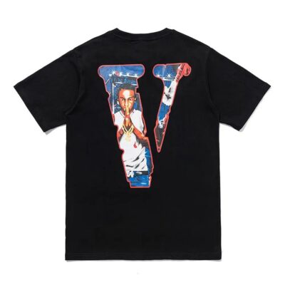 Pop Smoke x Vlone City Tee BACK