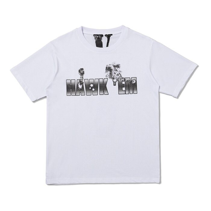 VLONE Hawkem Tshirt front white