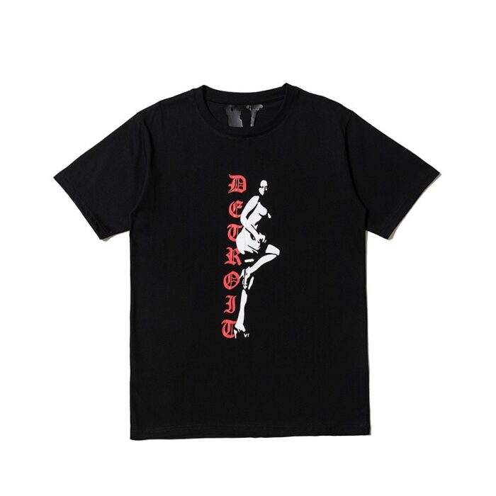 Vlone Detroit Stripper Tee black front