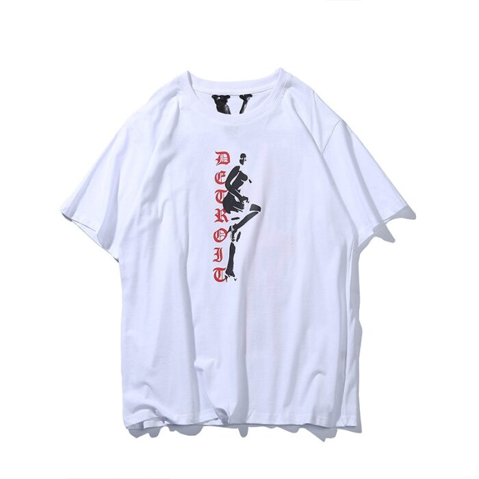 Vlone Detroit Stripper Tee front white