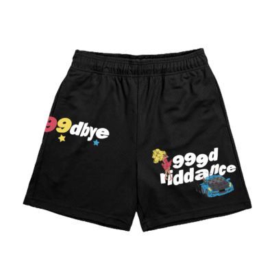 999 Club 4 Year Anniversary Shorts Black