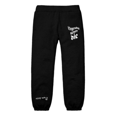 999 Club Juice Wrld 999 Sweatpants Black