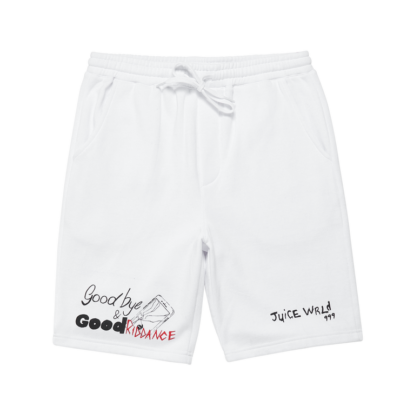 999 Club Juice Wrld Gbgr Shorts White