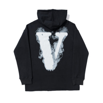 VLONE Friends Winged Demon Grim Hoodie black back