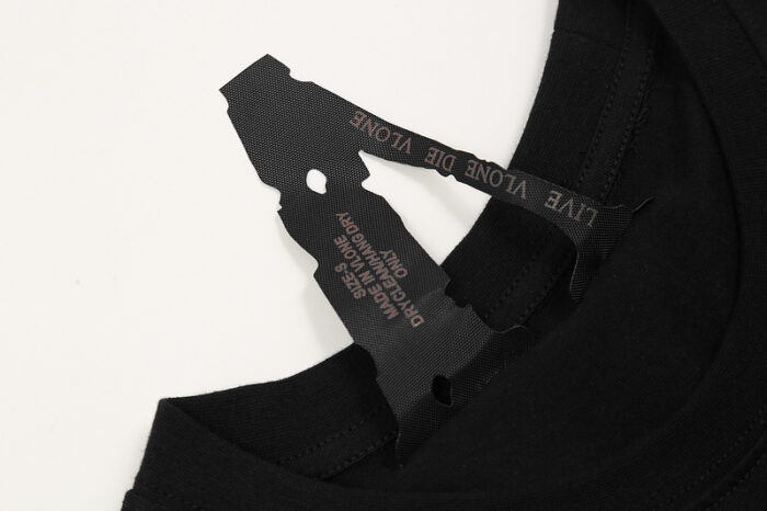 VLONE friends shirt tag