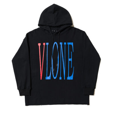 Vlone Fragment Staple Hoodie (red & White) front