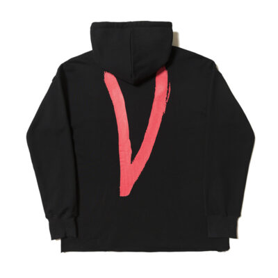 Vlone Love Designer Youth Hoodie black back