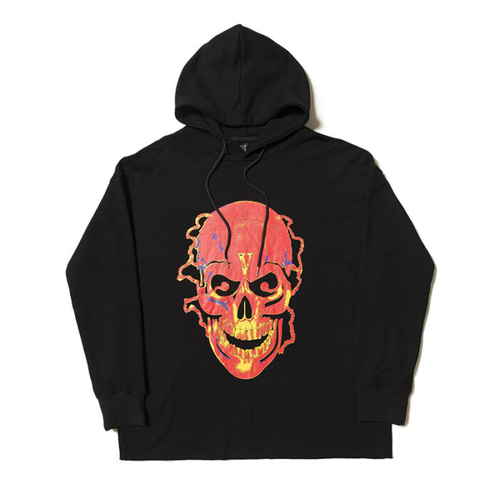 Vlone Shocker Skull Staple Hoodie