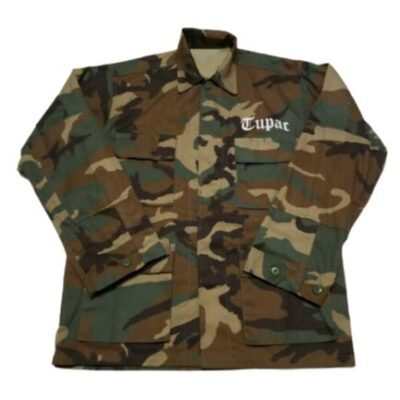 2Pac Shakur All Eyez On Me Camouflage Jacket