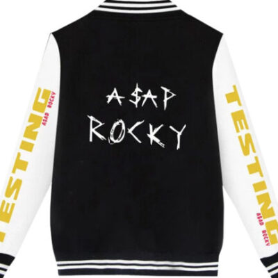 A$AP ROCKY Baseball Jacket Men Women Varsity Jacket