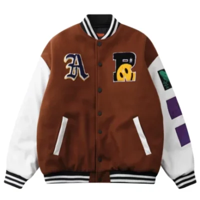 All Smiles Smiley Asap Rocky AWGE Inspired Varsity jacket