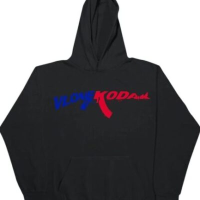Kodak Black x Vlone 47 Black Hoodie