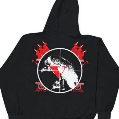 Kodak Black x Vlone 47 Black Hoodie
