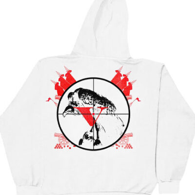 Kodak Black x Vlone 47 White Hoodie