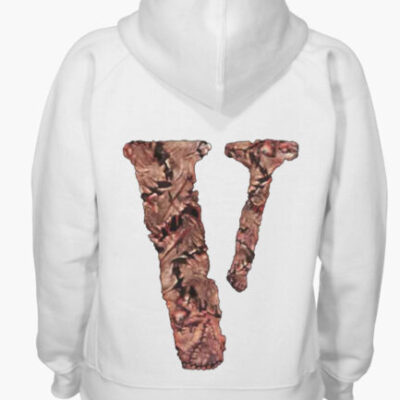 Kodak Black x Vlone Zombie White Hoodie