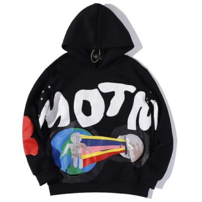 Letter Foam Stranger Things Fleece Hoodies
