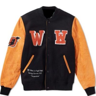 Men’s Off-White Eagle Temp Varsity Jacket