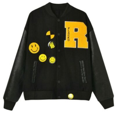 Testing Awge Flacko ASAP Rocky Varsity Jacket – Black