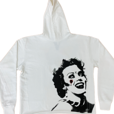 VLONE Marilyn Monroe Vampire Hoodie White