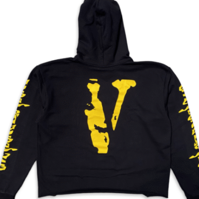 VLONE Nude Girl Hoodie Black Yellow