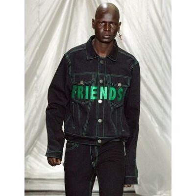 VLONE Street Style Denim Jacket