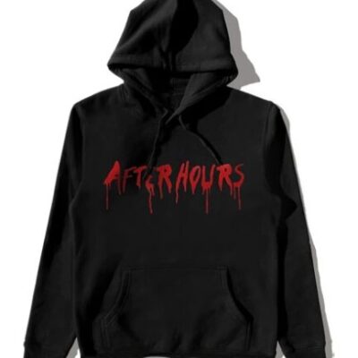VLONE X After Hours Blood Drip Hoodie