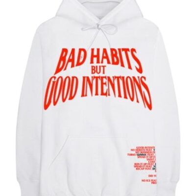 VLONE X NAV Bad Habits But Good Intentions Hoodie