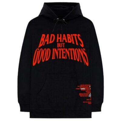 Vlone Bad Habits But Good Intentions Hoodie