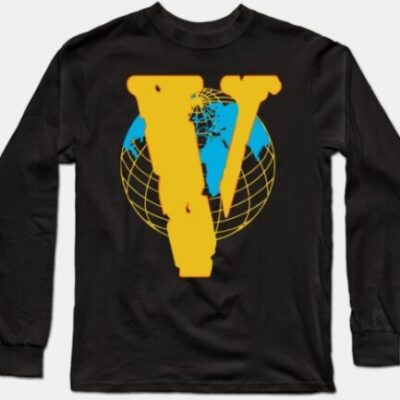 Vlone Earth Long Sleeve T-Shirt