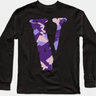 Vlone Black Long Sleeve T-Shirt