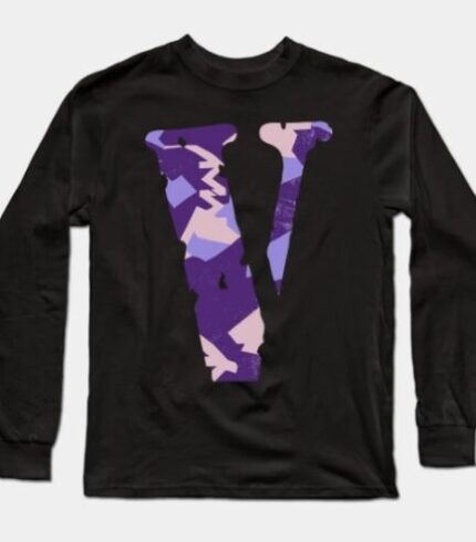 Vlone Black Long Sleeve T-Shirt