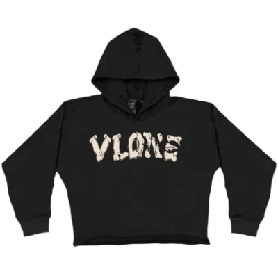 Vlone Lost Bones Hoodie – Black – Kids