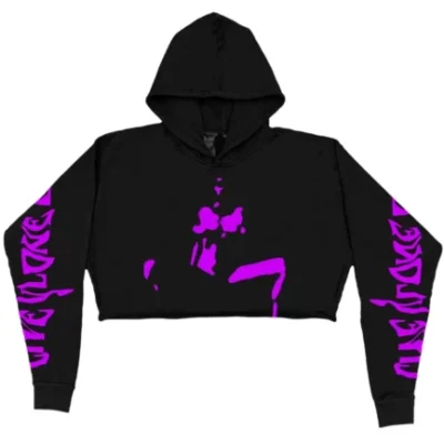 Vlone Mirage Purple Hoodie – Black – Womens