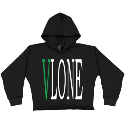Vlone Staple Green Hoodie – Black – Kids