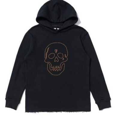 Vlone X Neighborhood Skull Hoodie
