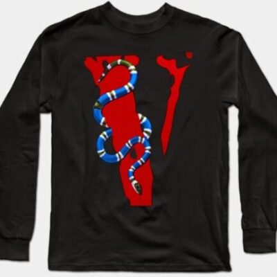 Vlone red snake 2021 Long Sleeve T-Shirt