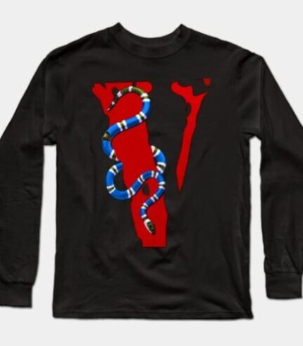 Vlone red snake 2021 Long Sleeve T-Shirt