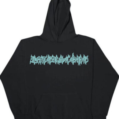 Vlone x Interscope Records F&f Black Hoodie