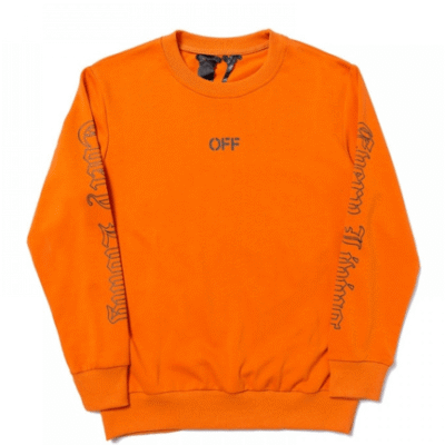 Vlone x OFF-WHITE Sweatshirt – Orange